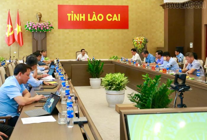 Đồng chí Chủ tịch UBND tỉnh yêu cầu các đơn vị tập trung cao độ từ nay đến ngày 10/10 để hoàn thành việc nhập, cập nhật số liệu.