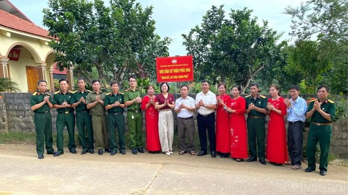 Thôn Phúc Hòa ra mắt “Khu dân cư đoàn kết - an toàn - hạnh phúc”, góp phần nâng cao chất lượng cuộc sống người dân.