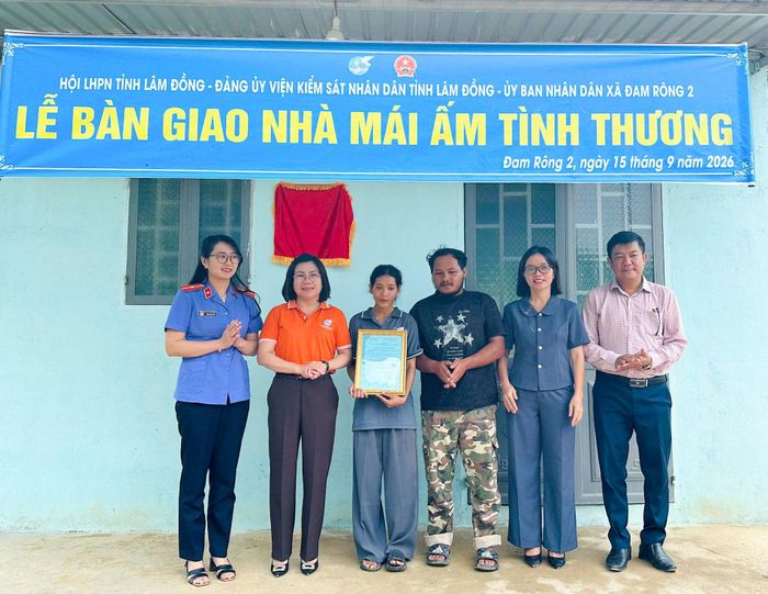 Nhà "Mái ấm tình thương" giúp nhiều gia đình hội viên phụ nữ thoát nghèo
