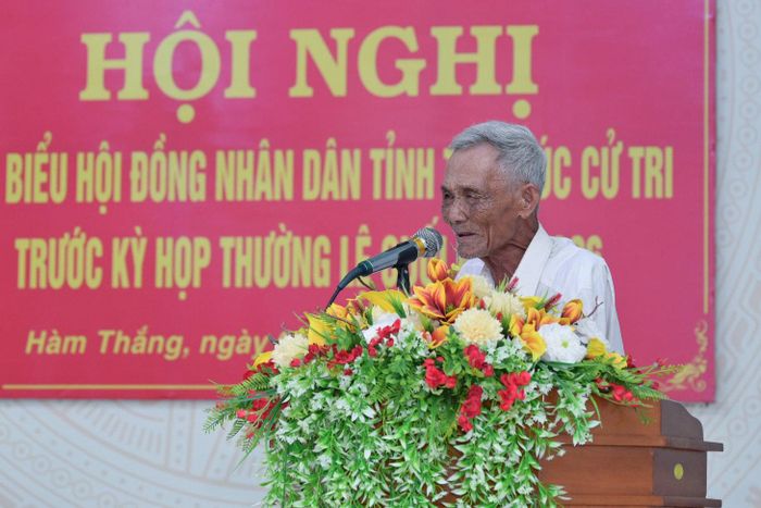 Cử tri kiến nghị liên quan đến chế độ người có công