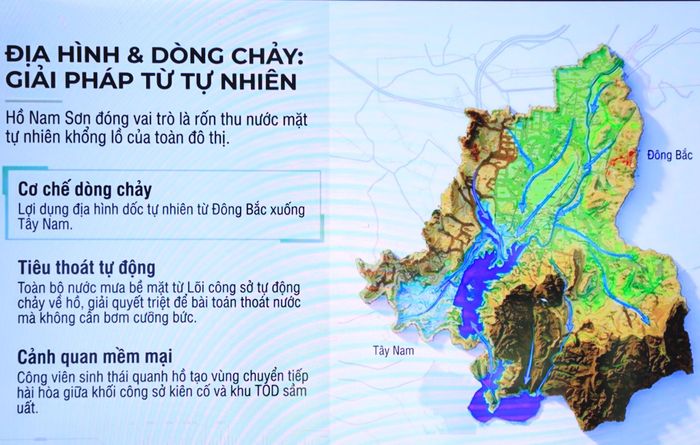 Đơn vị tư vấn trình bày các nội dung liên quan đến Quy hoạch chung xã Đức Trọng