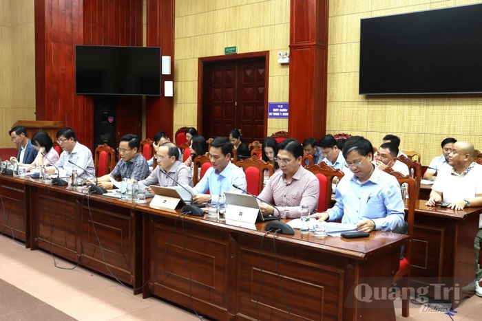 Các đại biểu tham dự cuộc họp - Ảnh: L.T