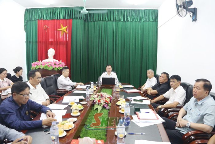 Trung tâm Trợ giúp pháp lý Nhà nước họp trao đổi nghiệp vụ.