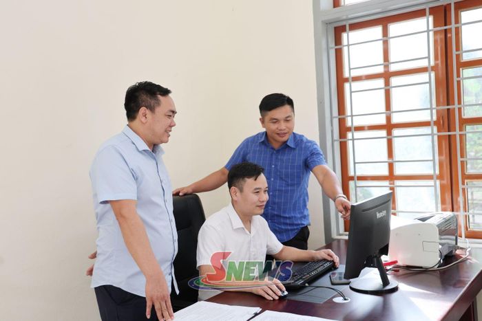 Mô hình Ứng dụng chuyển đổi số đảng viên trong chi bộ của Chi bộ các cơ quan Đảng xã Pắc Ngà.