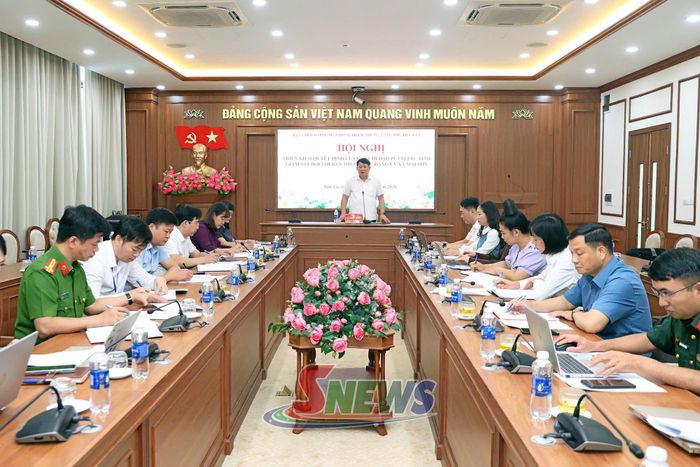 Hội nghị triển khai Quyết định giám sát đối với Ban Thường vụ Đảng ủy xã Mai Sơn.