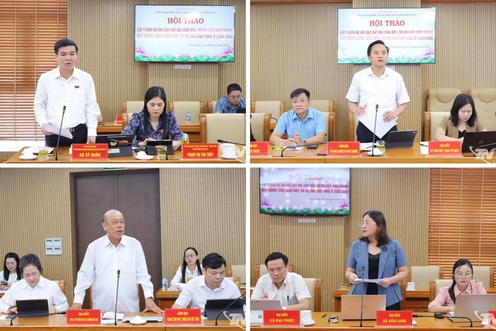 Các đại biểu đóng góp ý kiến tại Hội thảo.