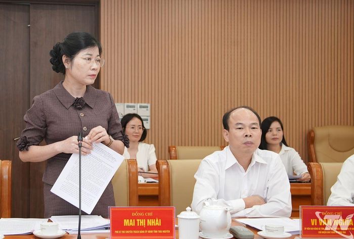 Đại biểu đóng góp ý kiến tại Hội nghị.