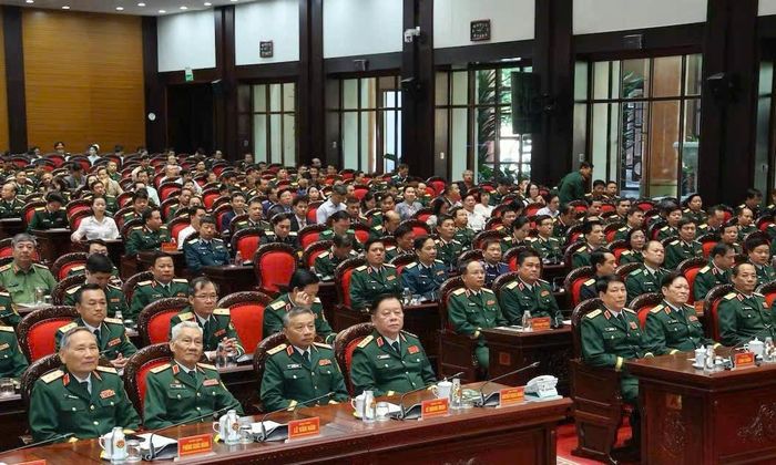 Nguyên Chủ tịch nước, Đại tướng Lương Cường cùng các đại biểu dự buổi Lễ