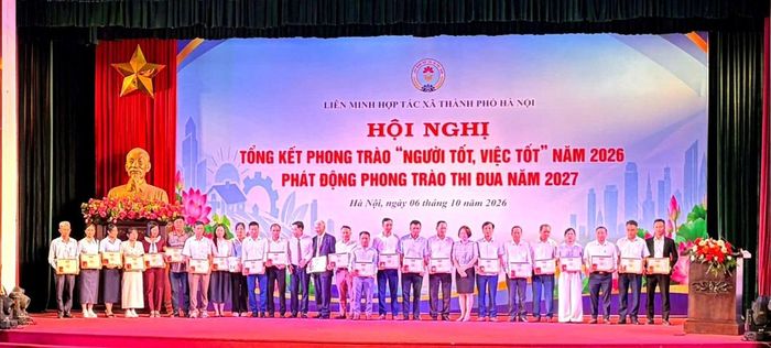 Phong trào  người tốt, việc tốt ngày càng đi vào chiều sâu đối với từng HTX, Quỹ tín dụng nhân dân trên địa bàn thành phố Hà Nội.