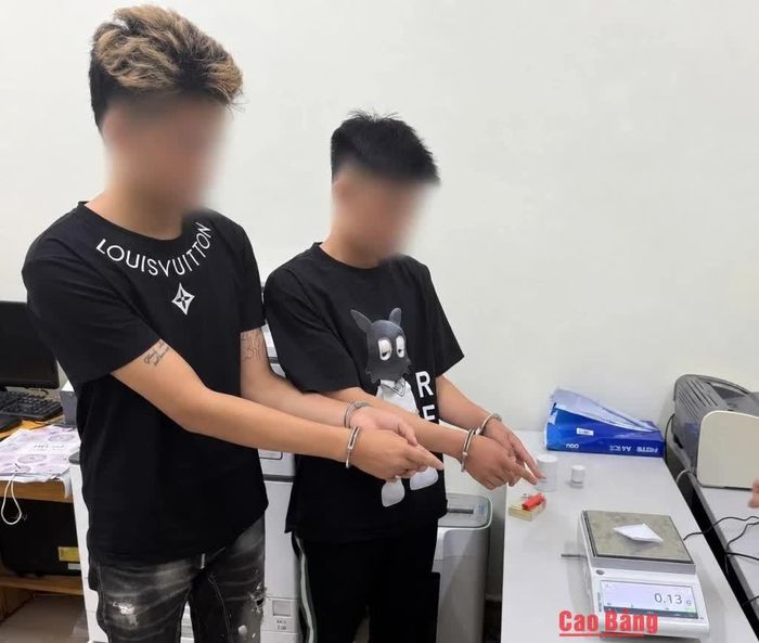 Các đối tượng liên quan đến ma túy do Công an phường Thục Phán phát hiện, bắt giữ.