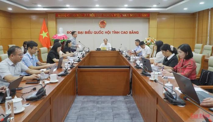 Lãnh đạo Sở Tài chính báo cáo đánh giá kịch bản tăng trưởng năm 2026.