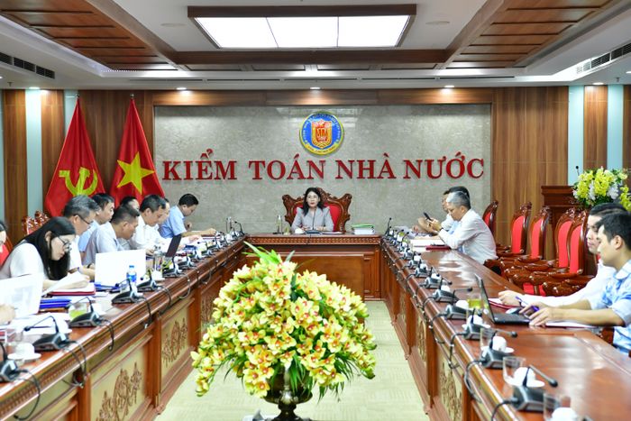 Quang cảnh cuộc họp. Ảnh: M. Thúy