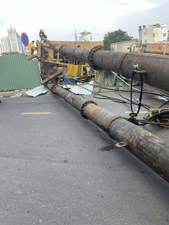 Hiện trường vụ việc.