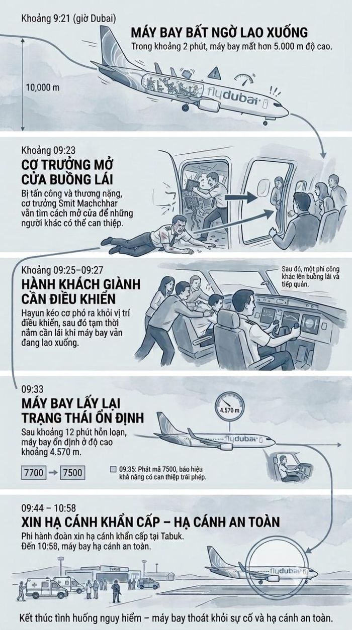 Tóm tắt diễn biến vụ việc. (Minh họa: AI)