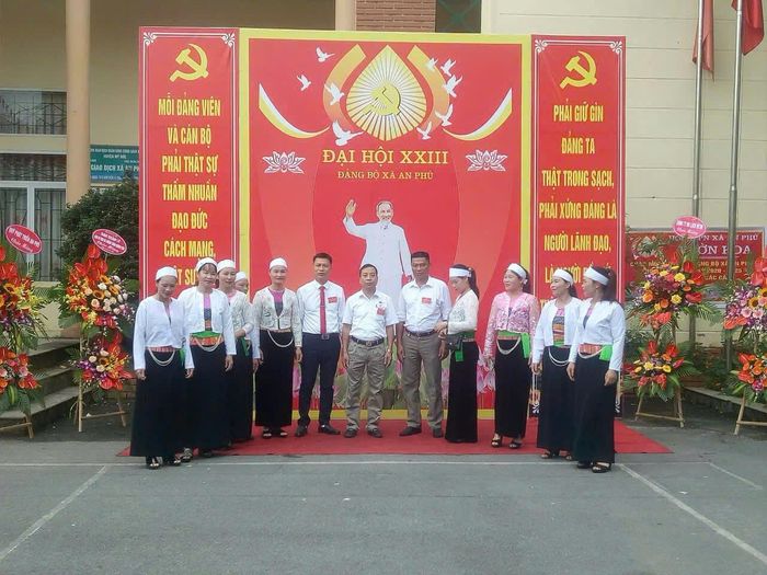 Ông Quách Công Đoan tham gia đại hội ở xã An Phú (cũ), nay là xã Mỹ Đức, thành phố Hà Nội. Ảnh: Nhân vật cung cấp.