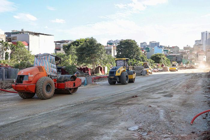 Vành đai 2,5 phấn đấu thông xe kỹ thuật vào dịp 10-10-2026. Ảnh: PV.