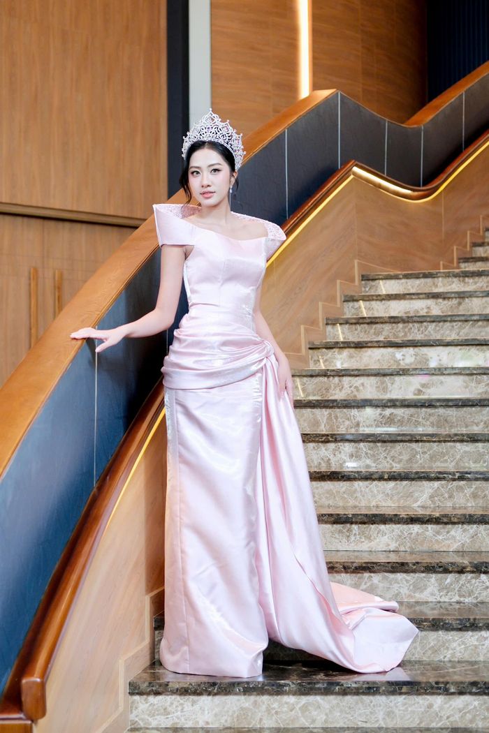 Đương kim Hoa hậu Việt Nam Hà Trúc Linh.