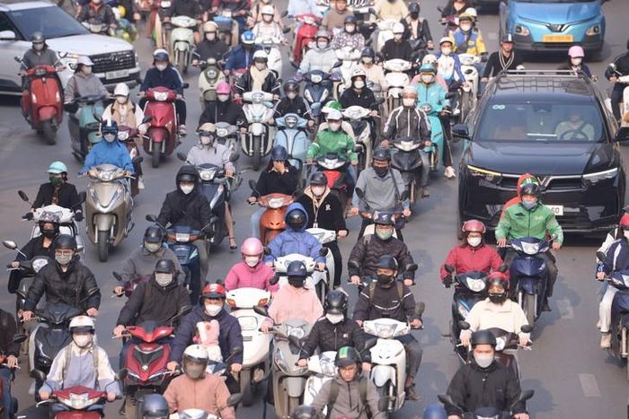Miền Bắc chuyển lạnh, nhiệt giảm sâu vào buổi sáng. Ảnh: Tuấn Anh