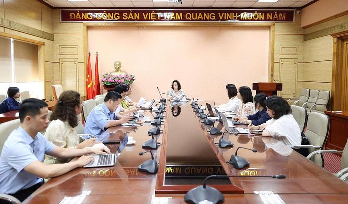 Quang cảnh cuộc họp.  Ảnh: Trần Minh