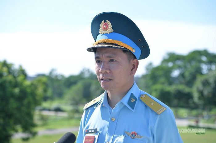 Thiếu tá Hoàng Văn Hà, Trạm trưởng Trạm Ra-đa 53. Ảnh: Tuấn Anh