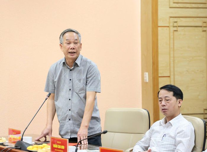 PGS.TS Nguyễn Đăng Hoà - nguyên Hiệu trường Trường Đại học Dược Hà Nội, Chủ tịch Hội đồng Tư vấn cấp giấy đăng ký lưu hành thuốc, nguyên liệu làm thuốc nhiệm kỳ 2026-2029.  Ảnh: Trần Minh