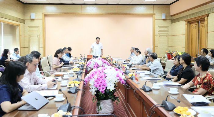 Quang cảnh cuộc họp. Ảnh: Trần Minh