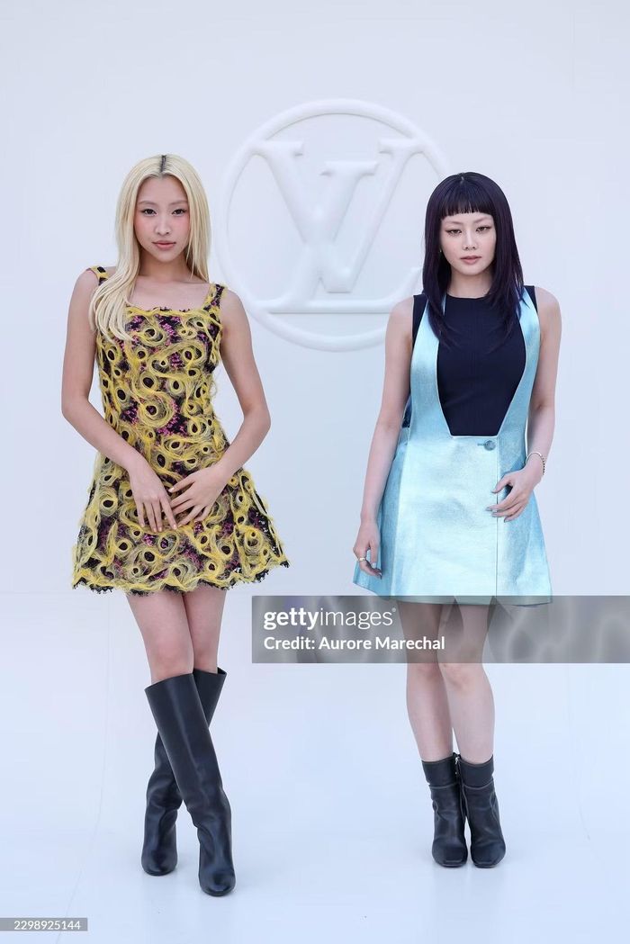 Daniela - Yoonchae KATSEYE (trái) - Maya và Hinata XG (phải)