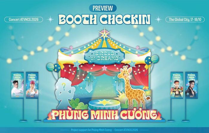 Booth của "Út" Phùng Minh Cương. - Ảnh: cuongs_ring.