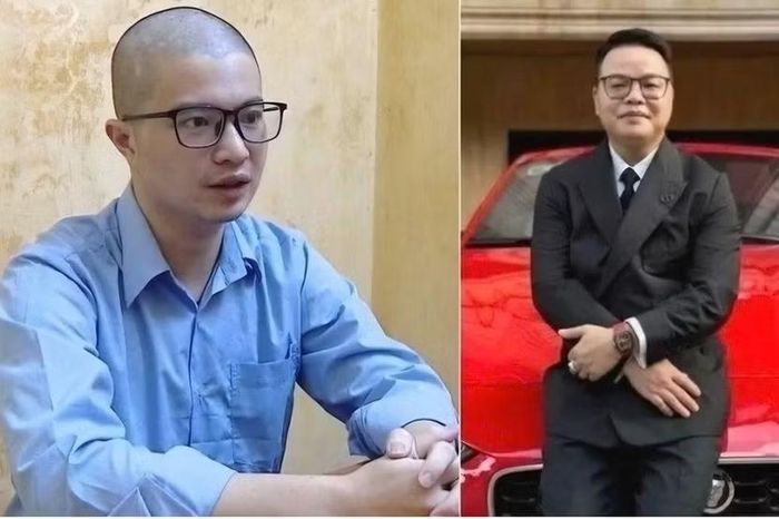 “Ông trùm” lừa đảo Mr Pips Phó Đức Nam và Lê Khắc Ngọ.