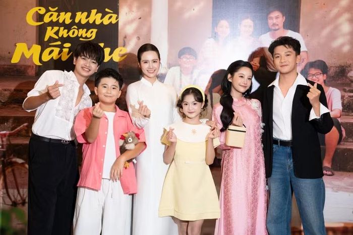 Phan Minh Huyền cùng dàn diễn viên trẻ tham gia diễn xuất cùng cô trên phim