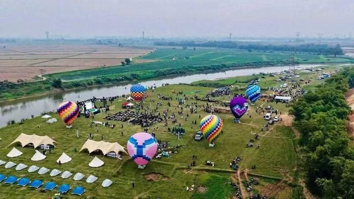Chương trình “Du lịch xanh Đa Phúc - River Camping” trong đầu năm 2026 đã thu hút hơn 15.000 lượt người