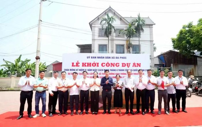 Đầu tư công và phát triển hạ tầng đang là một trong những nhiệm vụ được Đa Phúc tập trung nguồn lực