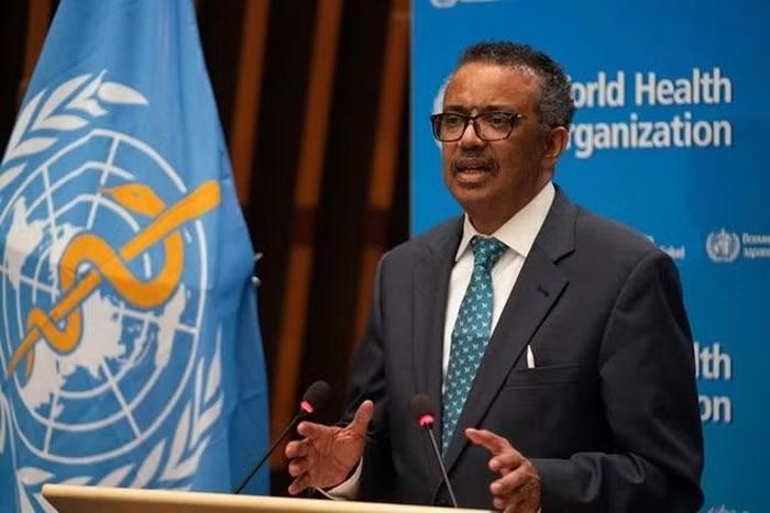 Tổng giám đốc WHO Tedros Adhanom Ghebreyesus. Ảnh: Xinhua