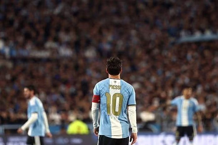 Messi đã có cho mình một màn tri ân đầy ý nghĩa (Ảnh: AFA)