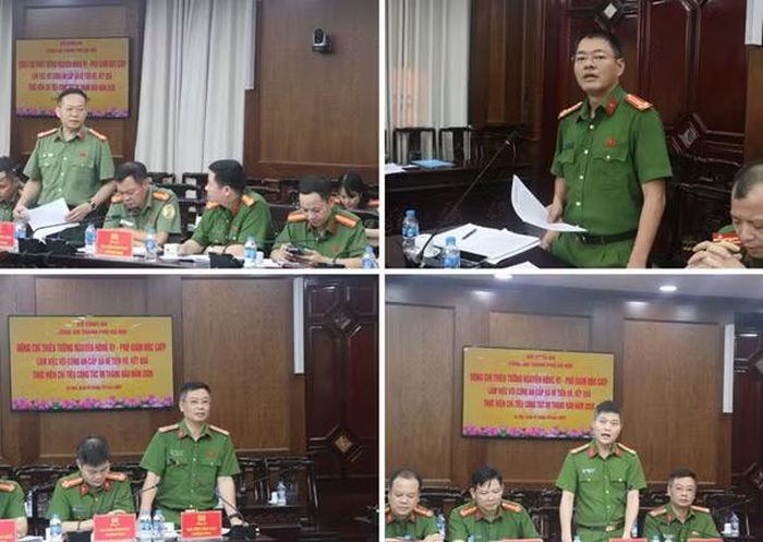 Đại diện các đơn vị phát biểu tại hội nghị