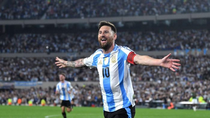  Lionel Messi nhiều khả năng đá chính trong trận cuối cùng khoác áo tuyển Argentina. 