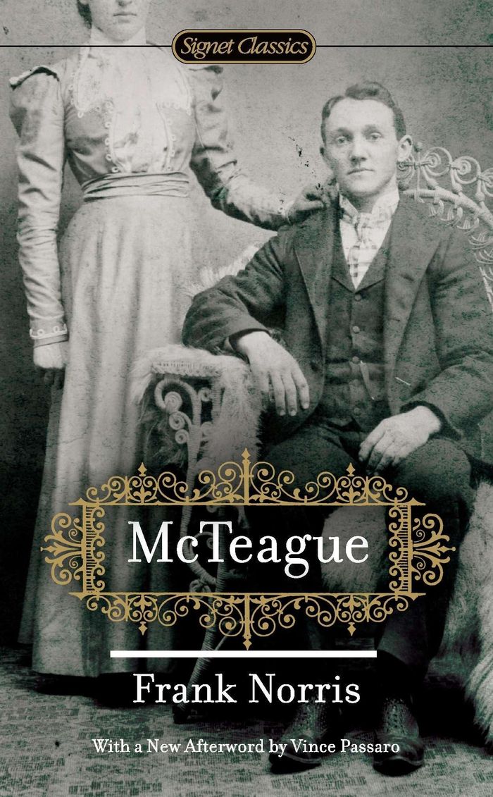 Cuốn sách McTeague của nhà văn Frank Norris. Ảnh: Penguin Books Australia.