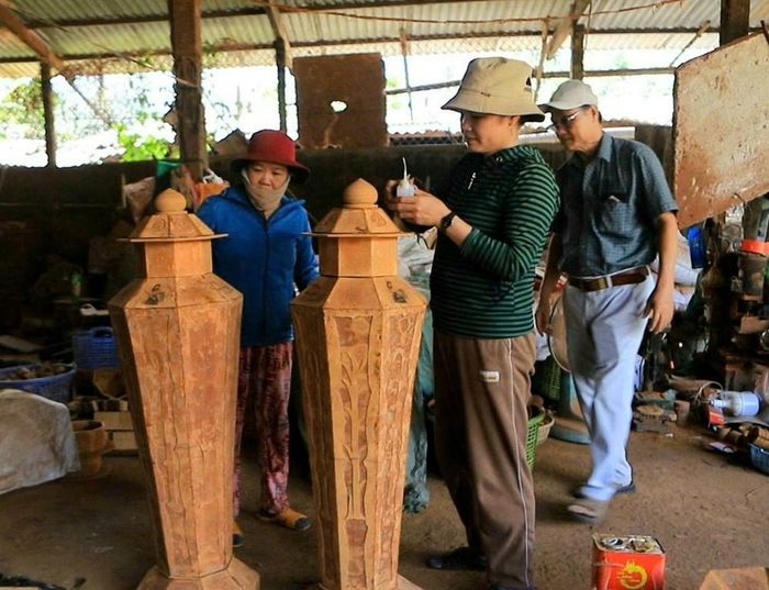 Các họa tiết mang dấu ấn văn hóa, cảnh sắc Quảng Ngãi trên sản phẩm