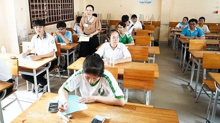 Thí sinh tham gia kỳ thi. (Ảnh: CTV)