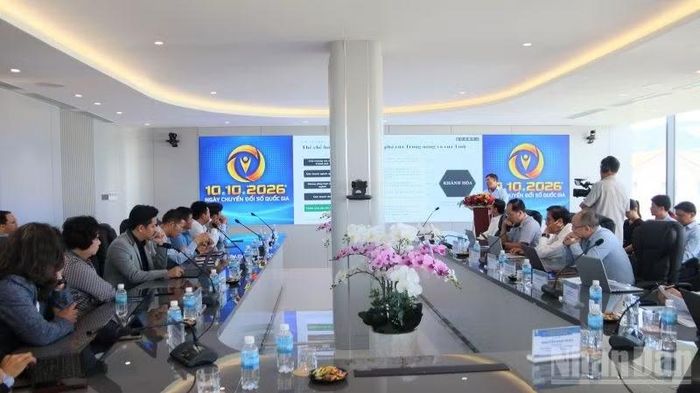Toàn cảnh Diễn đàn kết nối doanh nghiệp, xúc tiến đầu tư Trung tâm dữ liệu đa mục tiêu và Khu công nghệ số tập trung. (Ảnh: VŨ TÂN)