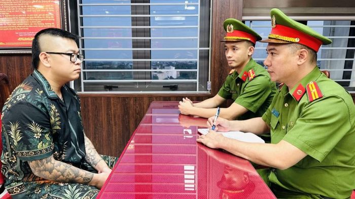 Đối tượng Lê Đỗ Hiếu. (Ảnh: Công an tỉnh Thanh Hóa)