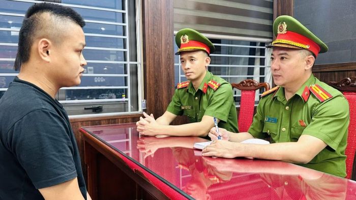 Đối tượng Lê Thế Cảnh. (Ảnh: Công an tỉnh Thanh Hóa)