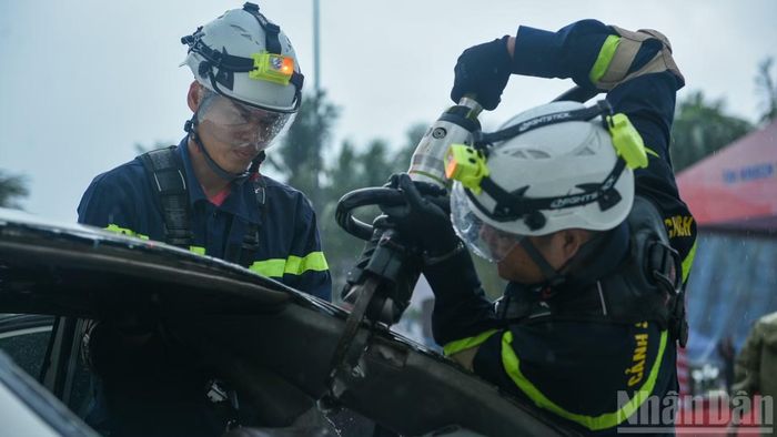 Các tình huống giả định bảo đảm sát với thực tế chiến đấu, nội dung, yêu cầu đề ra trong bối cảnh hiện nay. (Ảnh: CÔNG VINH)