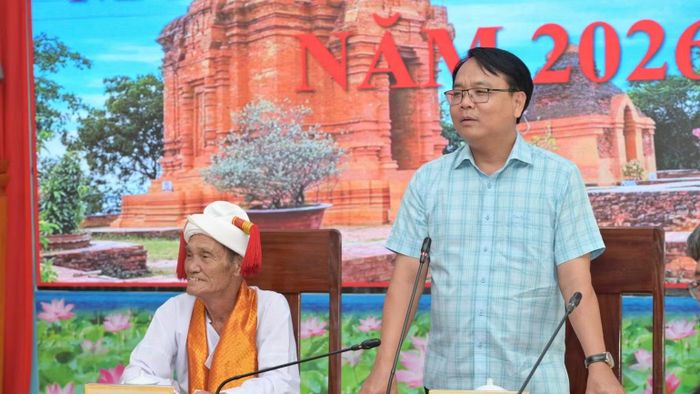 Phó Bí thư Thường trực Tỉnh ủy Lâm Đồng Đặng Hồng Sỹ phát biểu. (ẢNH: QUÝ NGỌC)