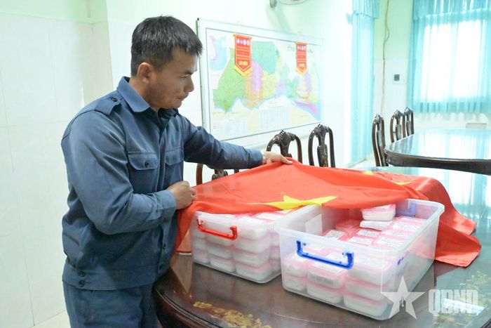 Đội K91, Bộ CHQS tỉnh Đồng Tháp bảo quản mẫu hài cốt liệt sĩ.
