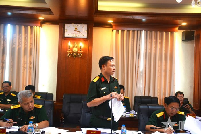  Đại biểu phát biểu tại hội nghị.