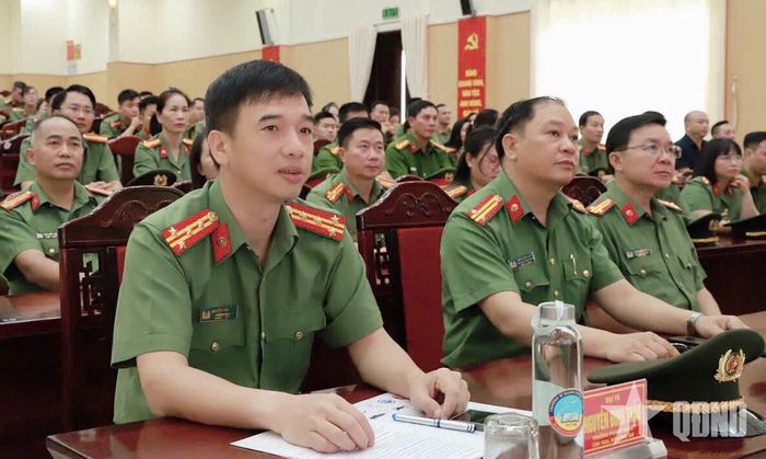  Các học viên tham gia lớp tập huấn.