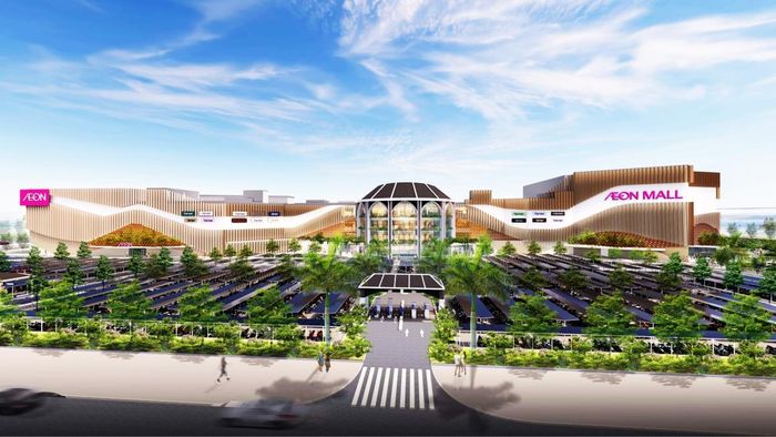 Phối cảnh Dự án Trung tâm Thương mại Aeon Mall Đà Nẵng Hòa Xuân.