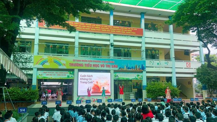  Trường Tiểu học Võ Thị Sáu (phường An Hội Đông) phát động "Tuần lễ học tập suốt đời năm 2026" 
