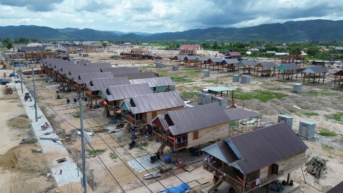  Khu tái định cư xã Ia Tul. Ảnh: HỮU PHÚC 